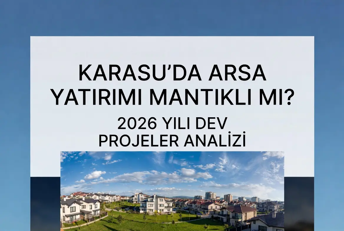 Karasu’da Arsa Yatırımı Mantıklı mı? 2026 Yılı Dev Projeler Analizi