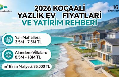 Kocaali Sahilinde Yazlık Ev Fiyatları: 2026 Güncel Piyasa Analizi