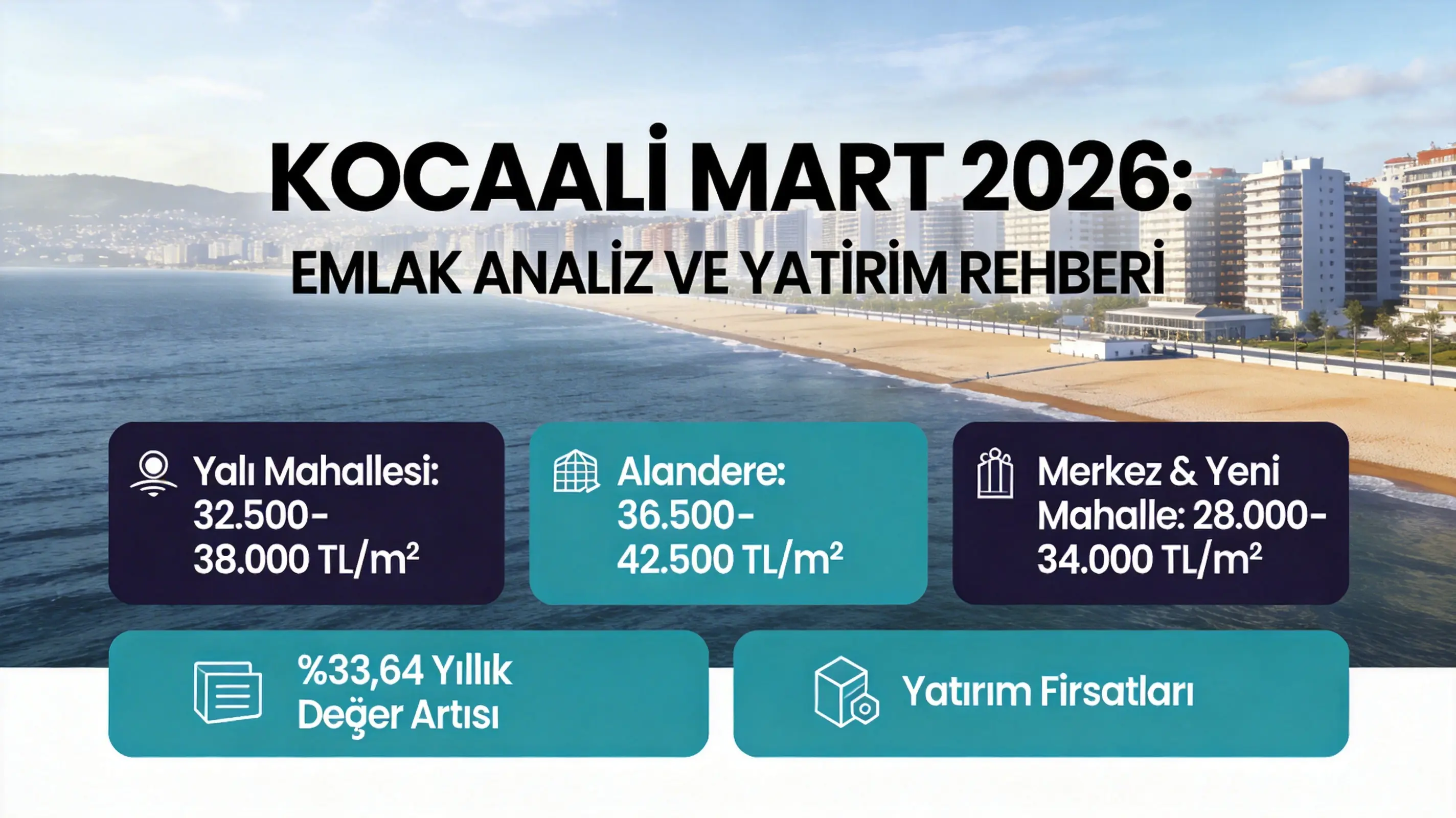 Kocaali Sahilinde Ev Almanın Avantajları: 2026 Yaşam ve Yatırım Rehberi