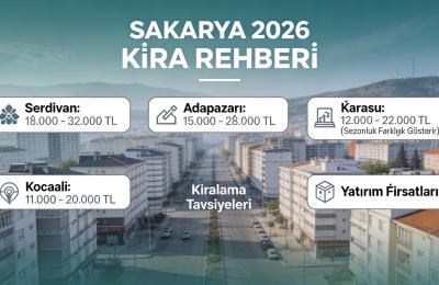 Sakarya’da Kiralık Ev Fiyatları 2026: İlçe Bazlı Güncel Kira Rehberi