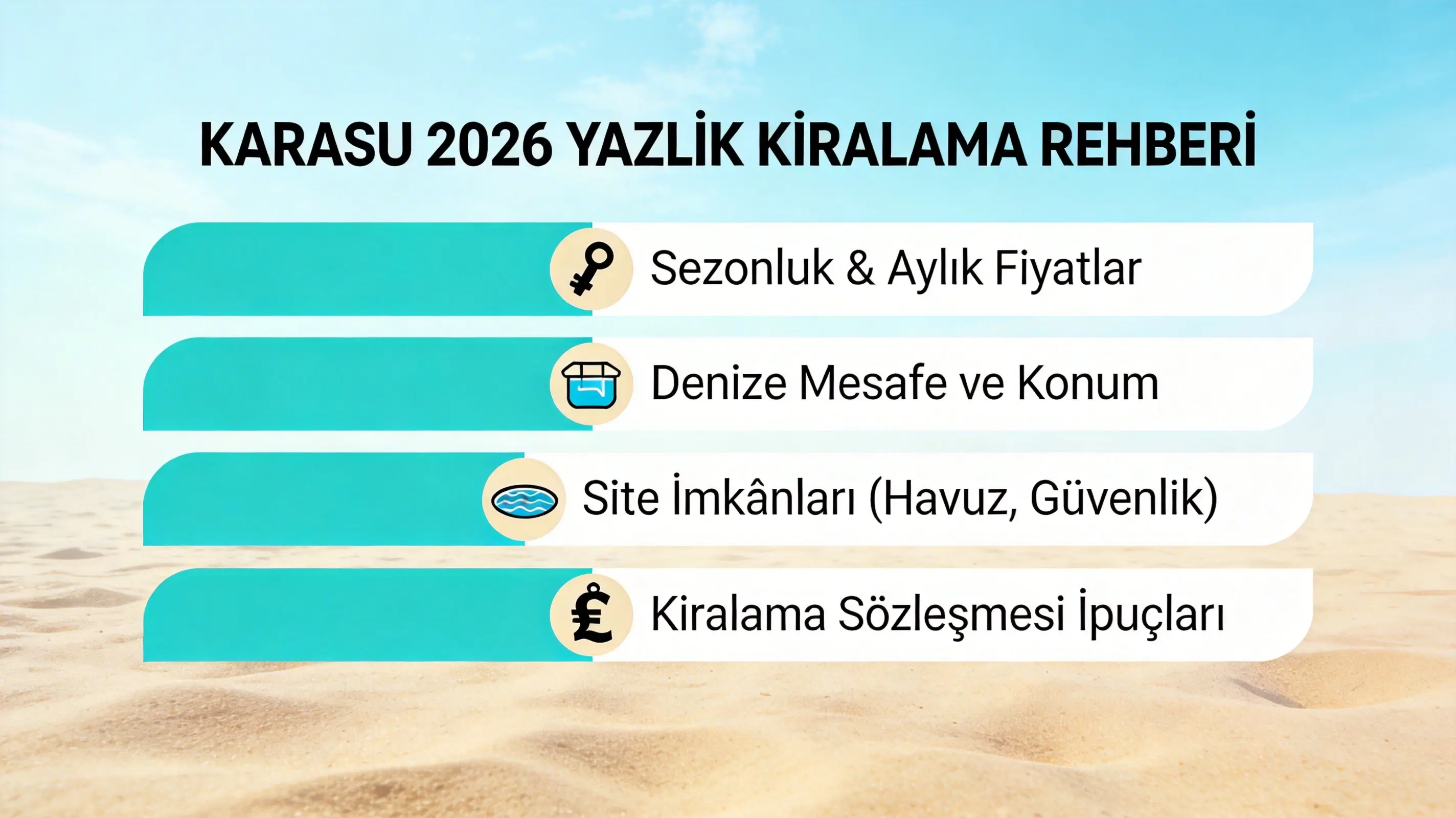Karasu’da Yazlık Kiralama Rehberi