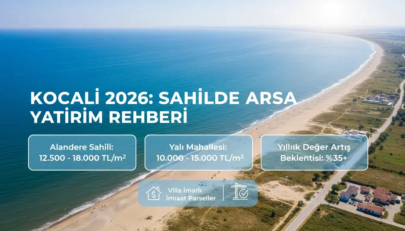 Kocaali’de Denize Yakın Arsa Fırsatları: 2026 Yatırım Rehberi