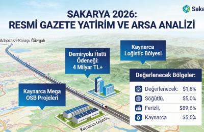 Sakarya’da Arsa Yatırımı Yapılacak Bölgeler: 2026 Kazanç Haritası